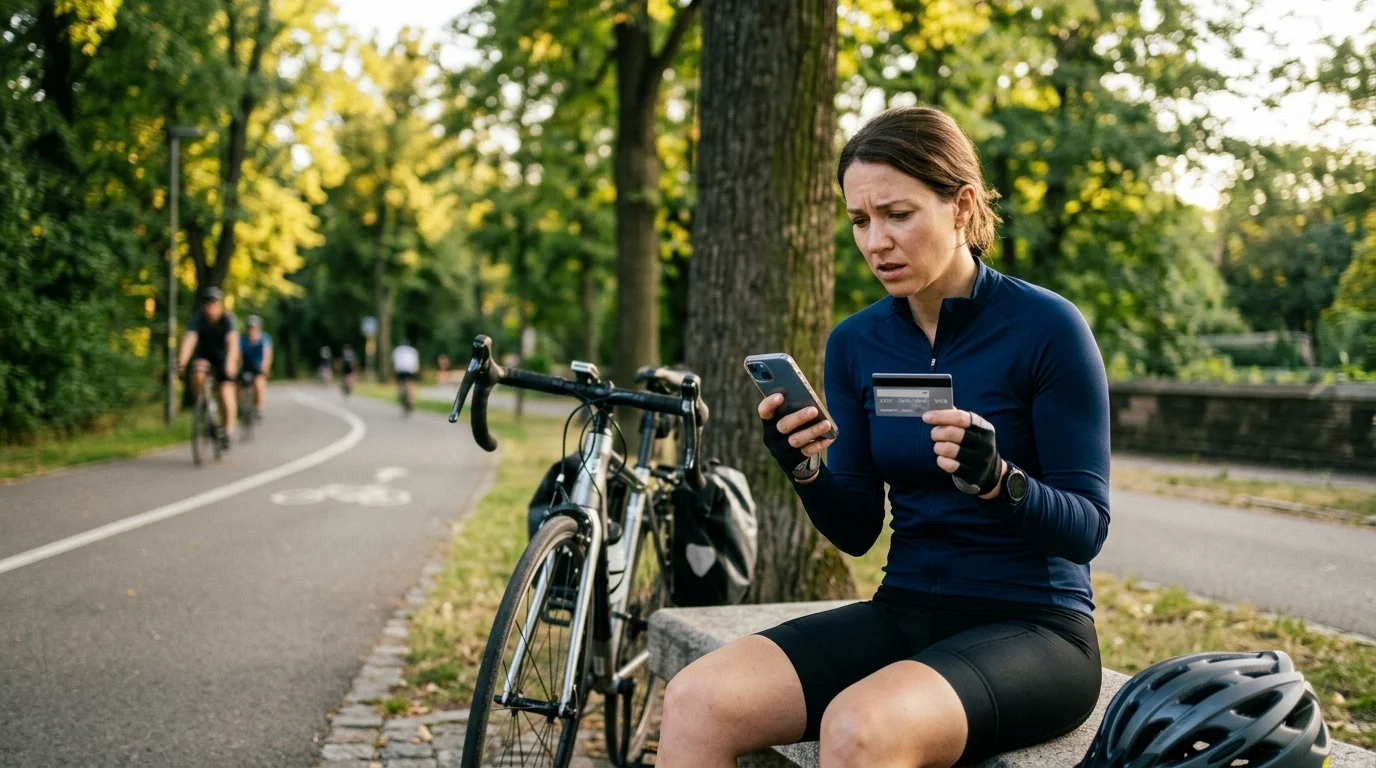 Cyclist Reaches Out to Return Lost Credit Card, Gets Accused of Running an Elaborate Scam Instead