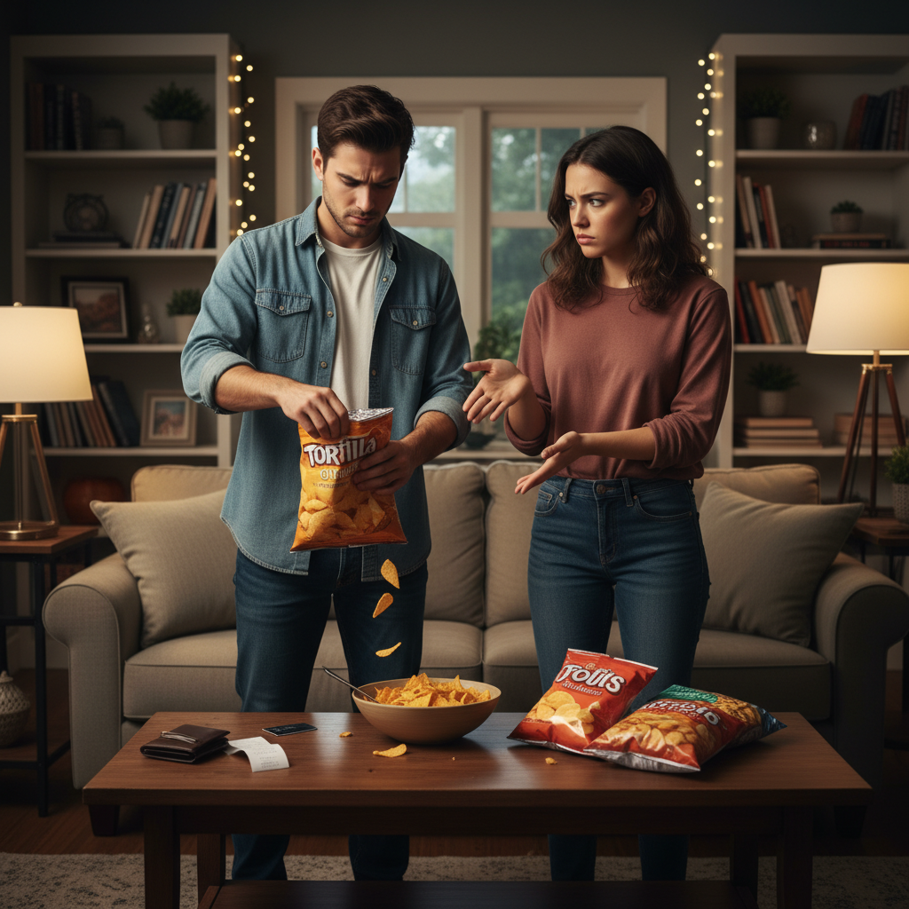 This Guy Refused to Replace His Girlfriend's Stale Snacks, Now She's Wasting Her Own Money