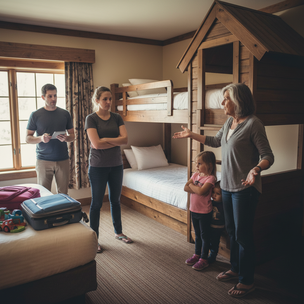 This Mom Canceled Their Vacation After Her Daughter Refused to Let a Stranger Sleep in the Kids' Room