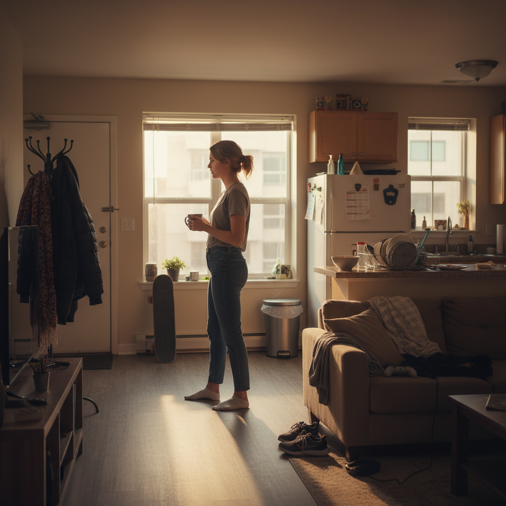 Woman Considers Confronting Roommate's Boyfriend After He Takes Over Their Shared Apartment