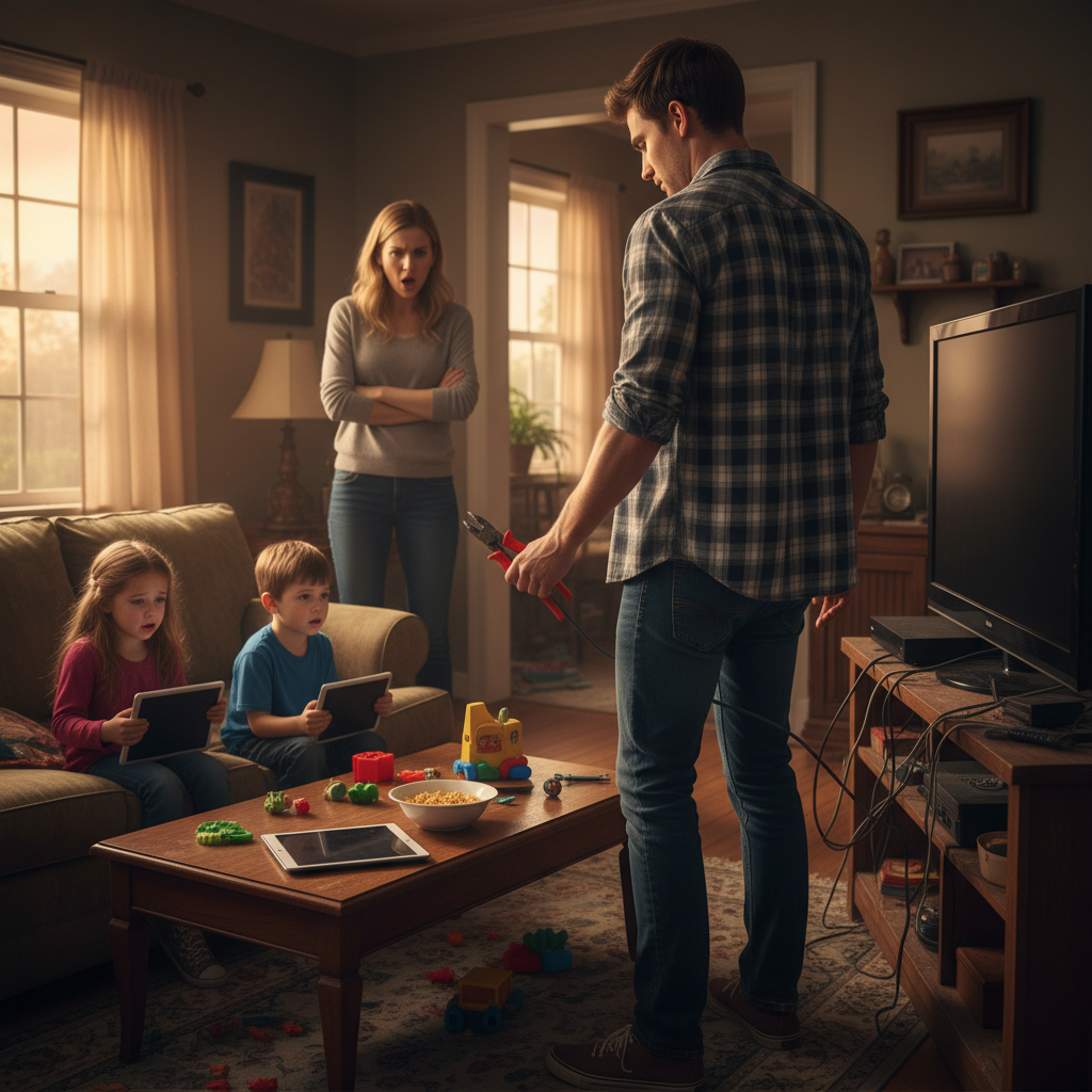 He Cut His Cheating Ex’s Internet Off, Leaving Her Kids Without Their iPads