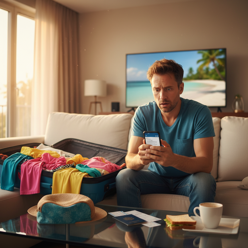 He Was 4 Hours Away From a Dream Vacation—Then an Anonymous Message Blew Up His Marriage