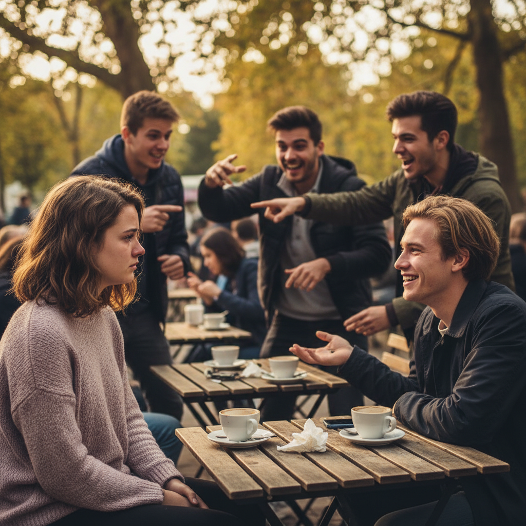 She Thought They Were More Than Friends. Then He Humiliated Her in Front of His New Buddies
