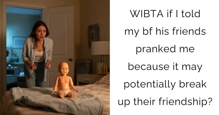 WIBTA if I told my bf his friends pranked me because it may potentially break up their friendship?