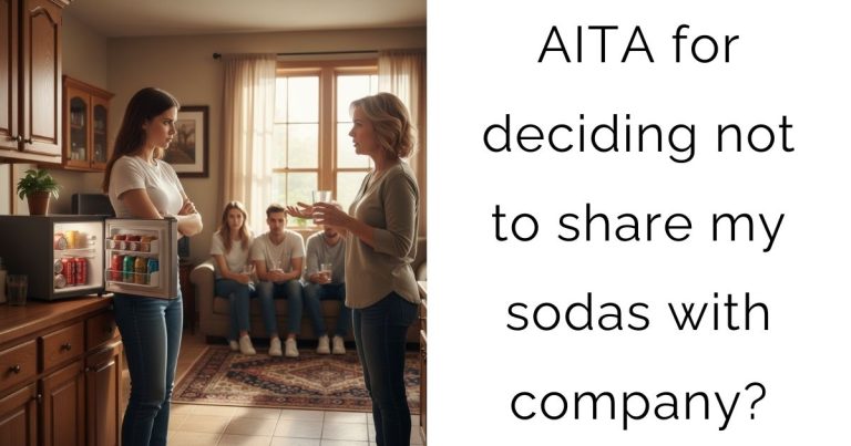 Mom Demands Her 26-Year-Old Daughter Share Her Personal Soda Stash With Guests, Drama Ensues