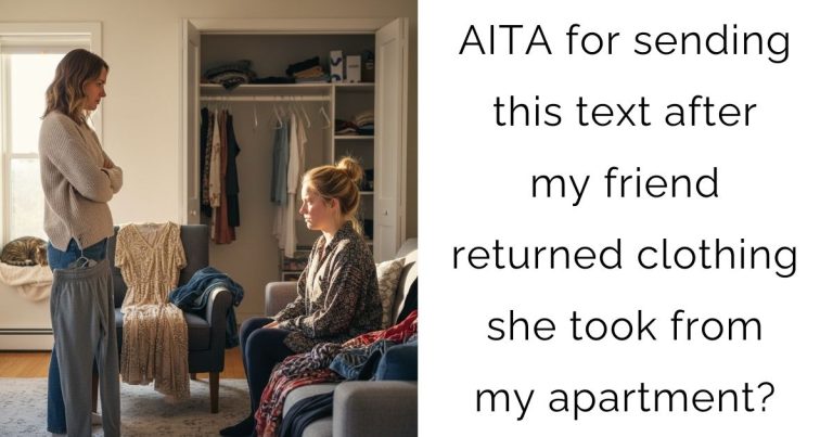 Woman Confronts Best Friend of 10 Years After Discovering She Secretly Raided Her Closet While Cat-Sitting
