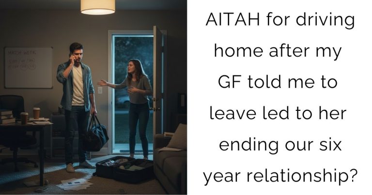 This Med Student’s Girlfriend Demanded He Leave During an Argument, So He Called Her Bluff and Drove 8 Hours Home