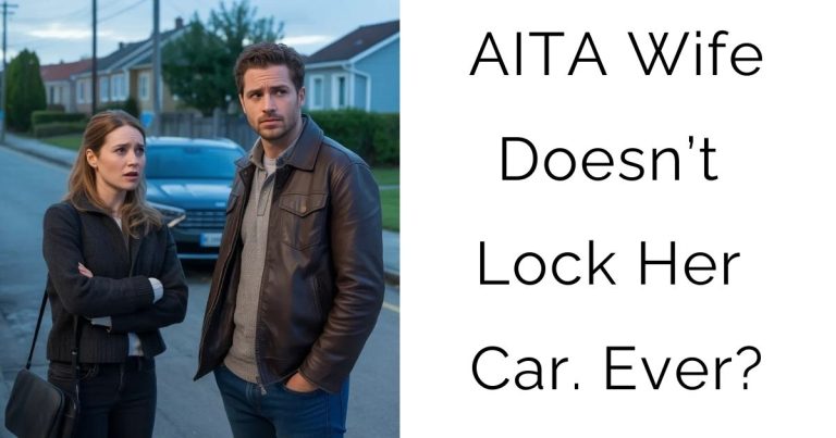 AITA Wife Doesn’t Lock Her Car. Ever?