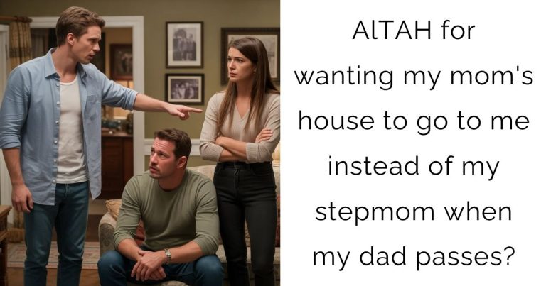 AlTAH for wanting my mom’s house to go to me instead of my stepmom when my dad passes?