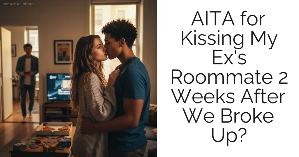 AITA for Kissing My Ex’s Roommate 2 Weeks After We Broke Up?