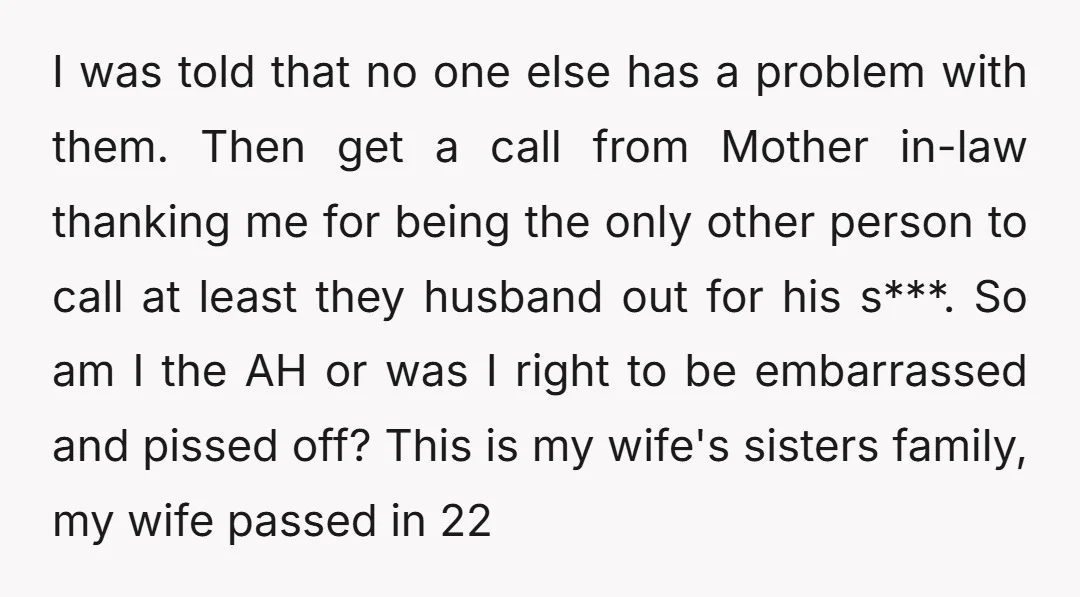 I was told that no one else has a problem with them. Then get a call from Mother in-law thanking me for being the only other person to call at...