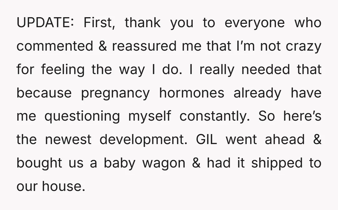 UPDATE: First, thank you to everyone who commented & reassured me that I’m not crazy for feeling the way I do. I really needed that because pregnancy hormones already have...