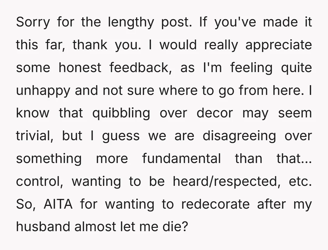 Sorry for the lengthy post. If you've made it this far, thank you. I would really appreciate some honest feedback, as I'm feeling quite unhappy and not sure where to...