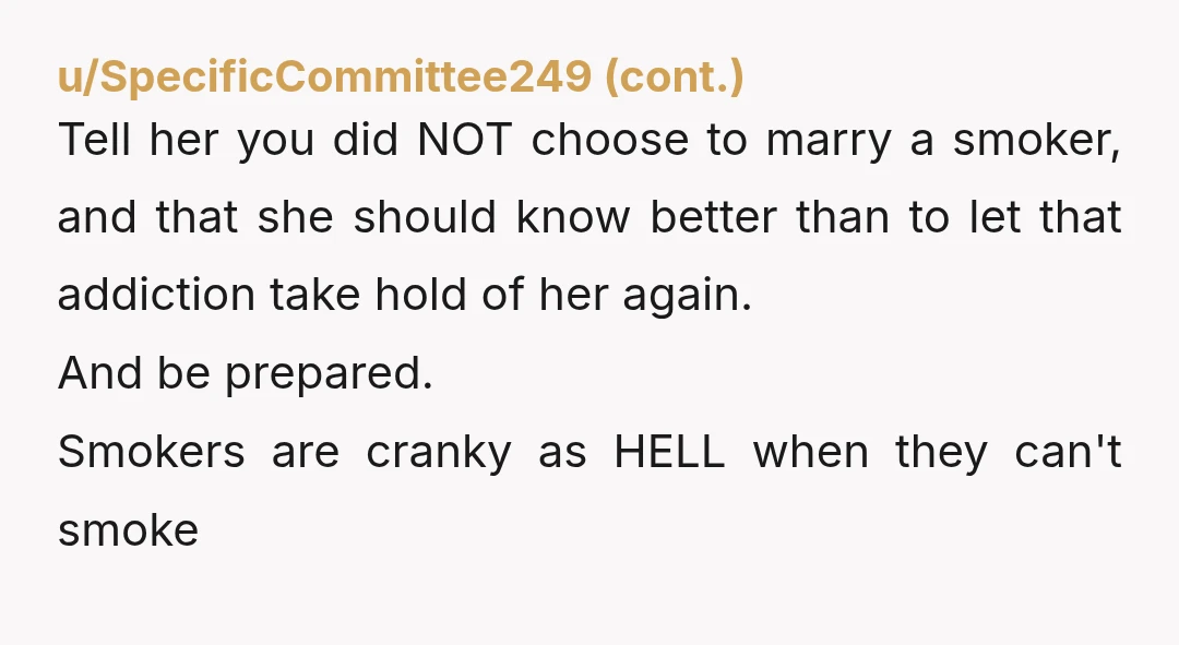 u/LeButtfart
YAH
Big time AH.
I hope your wife leaves your controlling ass in the dust.
While puffing on a cigarette.