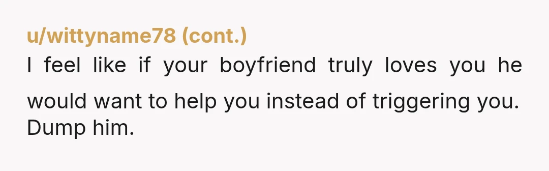 u/totorohoney You can break up with anyone for any reason any time