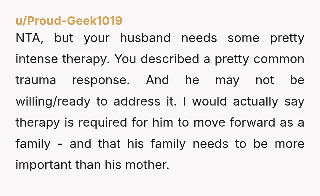 u/sparksgirl1223 I stopped after the pubes comment. Not only would she not be around my child, she wouldn't be welcome in my home. If husband pushed back, id leave. Divorce...