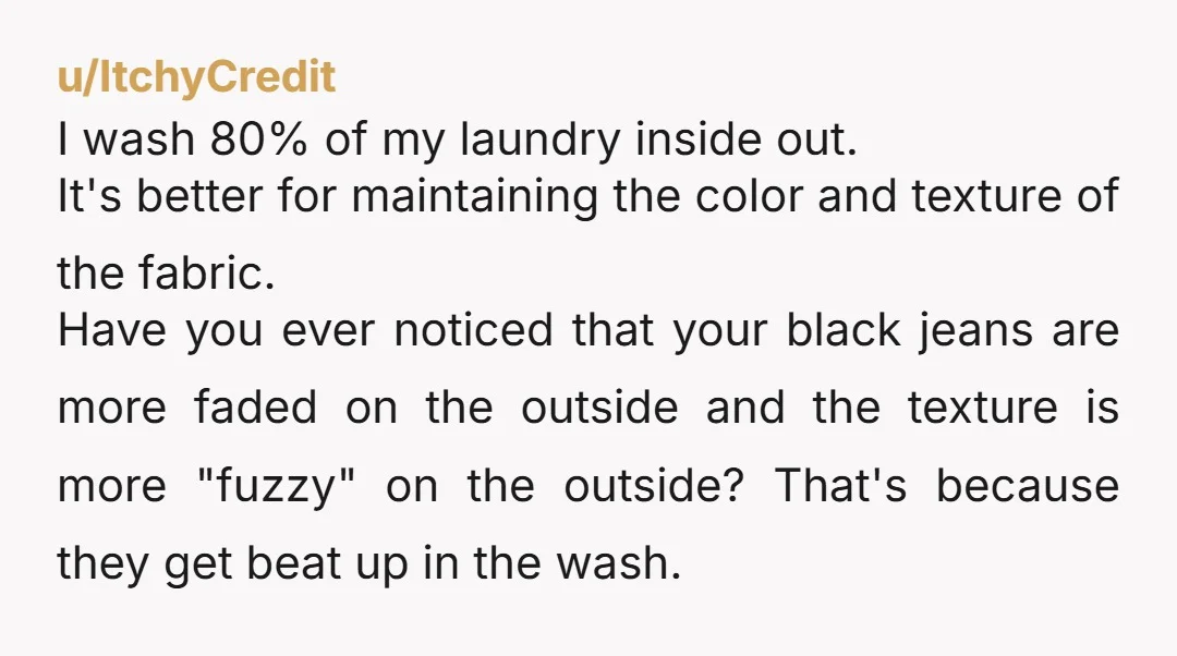 u/pudge-thefish NTA I have been married for over 25 years and I have had this argument with my husband. However the clothes come out of the dryer is how they...