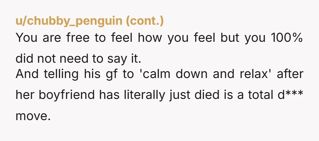 u/pishtalpete YTA. Its not about the bully it's about the people who knew him's feelings.