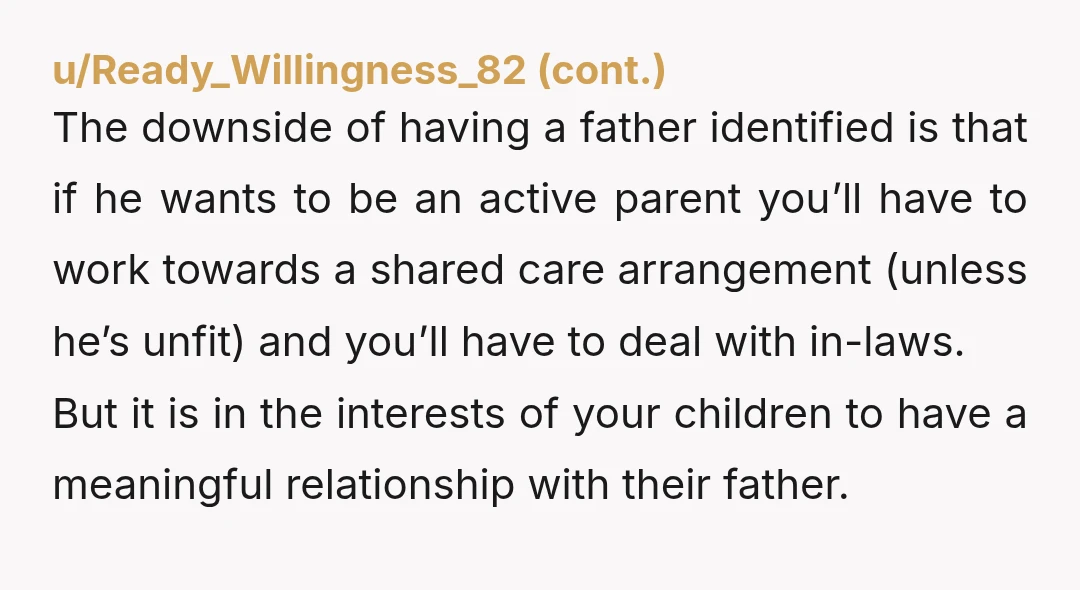 u/ThisGirlIsFine
If you want to keep a secret, tell no one. You told your cousin and it will come out. How you deal with that is up to you.