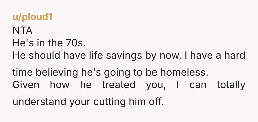 u/MistySky1999 Your dad is only 70. He's hardly a decrepit 93 year old. He is an adult who can figure out his own problems -- in many countries he has...
