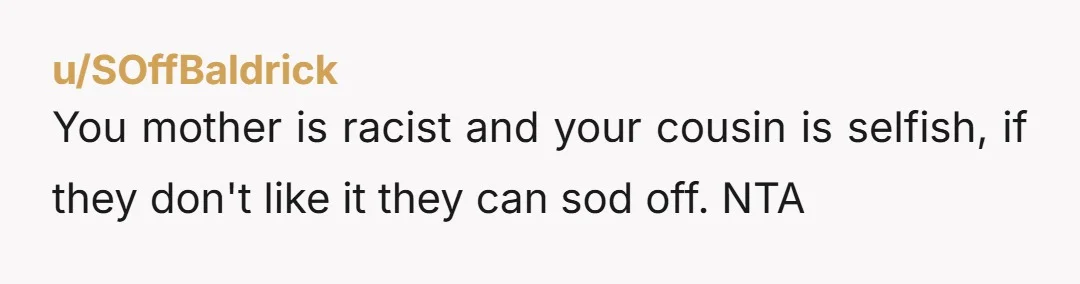 u/PartyFoulWHH
They are freeloaders in your home and do not get a say.