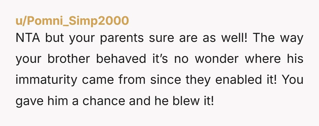 u/rocketmn69_ Tell your wife that you're sorry for bringing that AH into your house