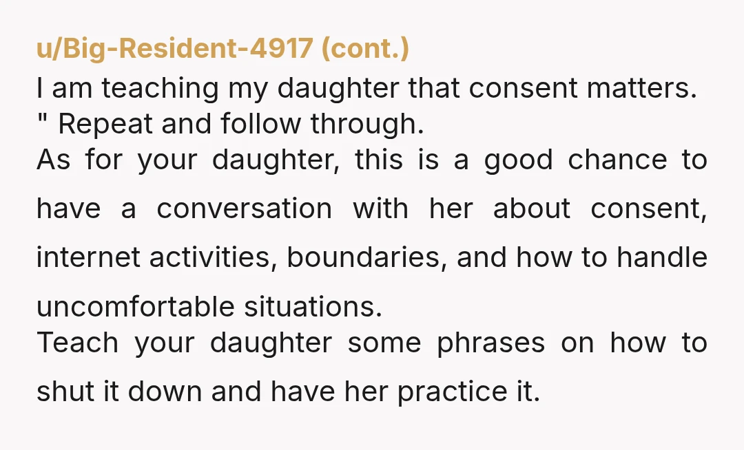 u/purplepeopletreater NOPE. NTA. Does she understand the metrics of “family” videos? As far as who watches them? It’s way more men than women. Why is that? I think we all...