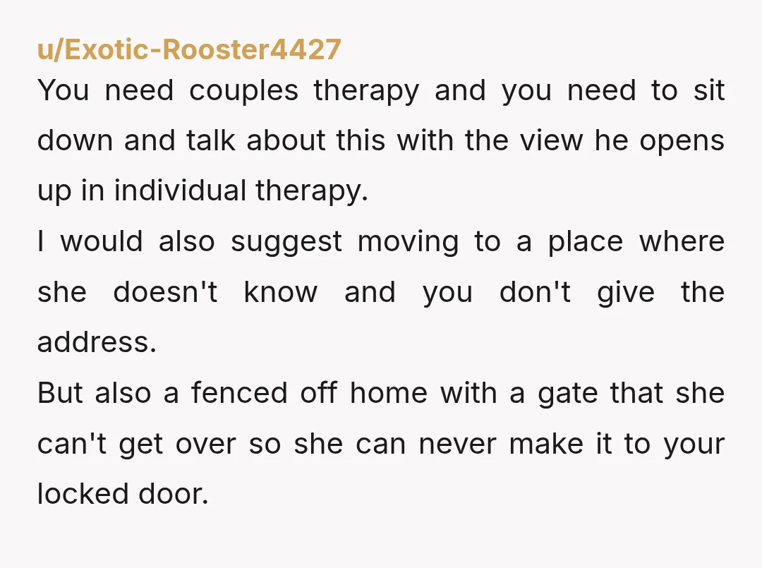 u/Findinganewnormal Honestly this is way above Reddit’s pay grade. I’d suggest reaching out to a sexual abuse hotline or women’s shelter in your area (yes, different situation but they’ll be...