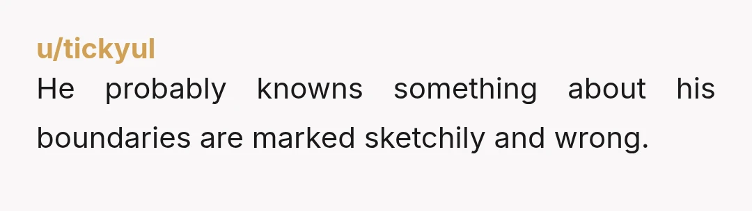 u/Axentor
Get a survey done.
That creek is not likely the official boundary.
Also record and document and get ready to sue him and the police department for harassment.