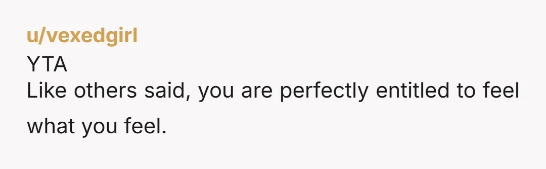 u/Markscha NTA but you may want to work on concepts called "timing" or "what to say out loud"