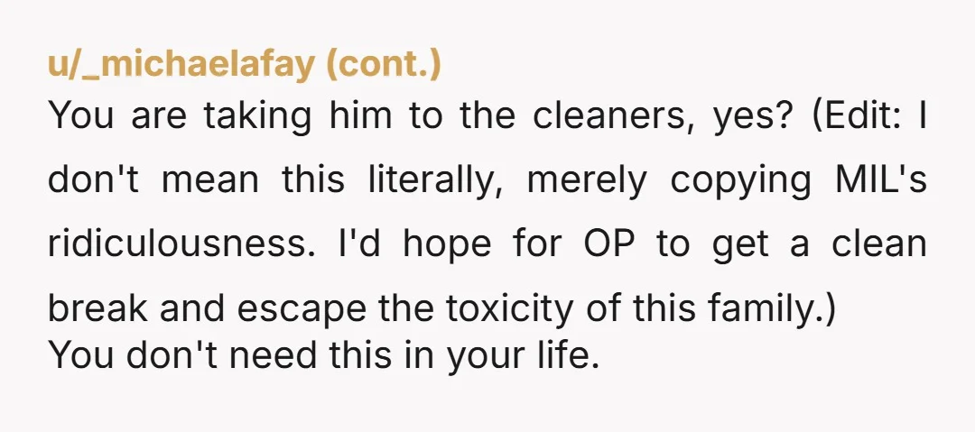 u/Elismom1313
So are we laughing while serving him divorce papers? What’s the move girl