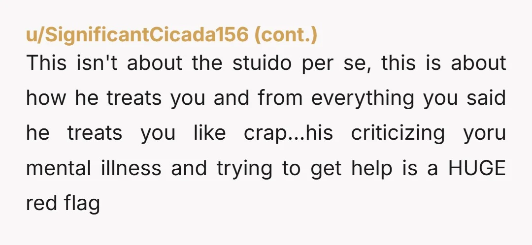 u/EmceeSuzy NTA You are incompatible. He even said that but he does not want to return to his previous living situation. You need to break up and tell him to...