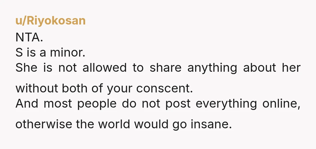 u/JimFreddy00 Holy s***. NTA. I’m right there with you. Without hearing what you said, granted, I almost think you didn’t go far enough. She needs a damn reality check, because...