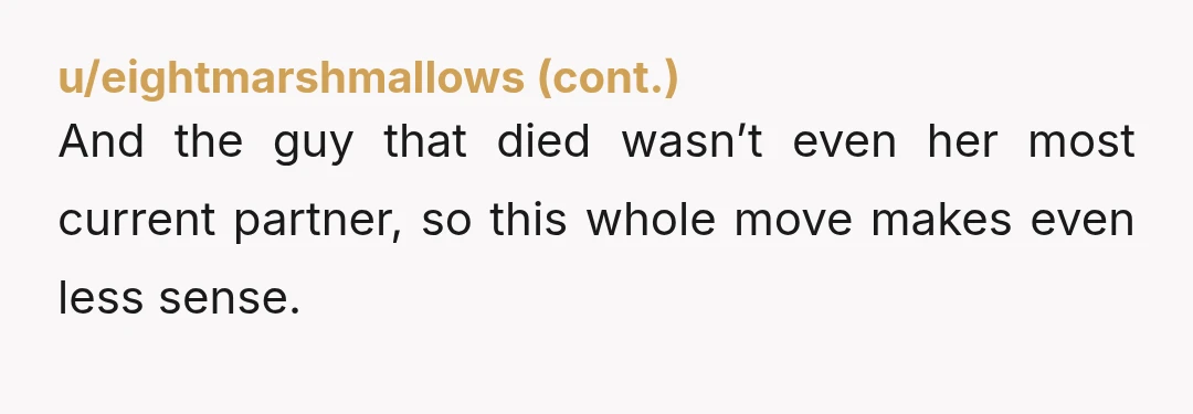 u/Grouchy_Document_856 Sounds like you both were trying to use each other and it didn't work out for either of you. YTA what were you thinking?