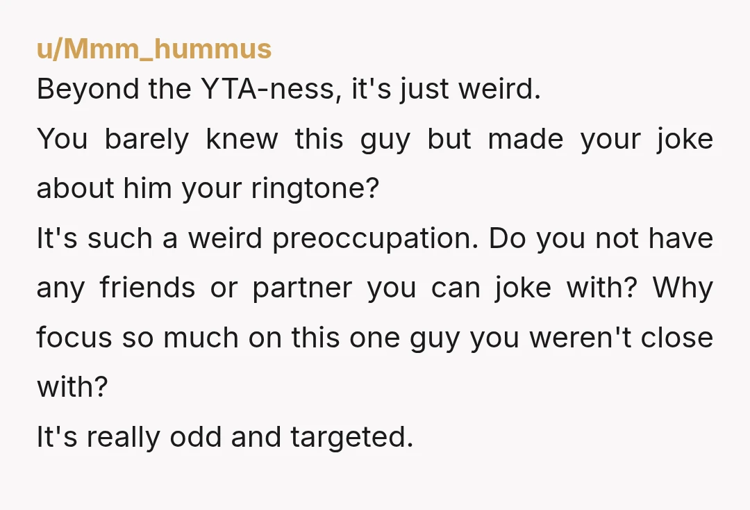 u/Travelgrrl
How many people on how many subs have to tell you YTA before you believe it? What a bully you are.