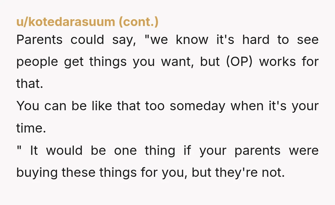 u/_ac3_0f_spad3s_ NTA. Congrats on the apartment and plant. They’re upset for selfish reasons not because they miss you. They wanted you to contribute money for selfish reasons despite contributing with...