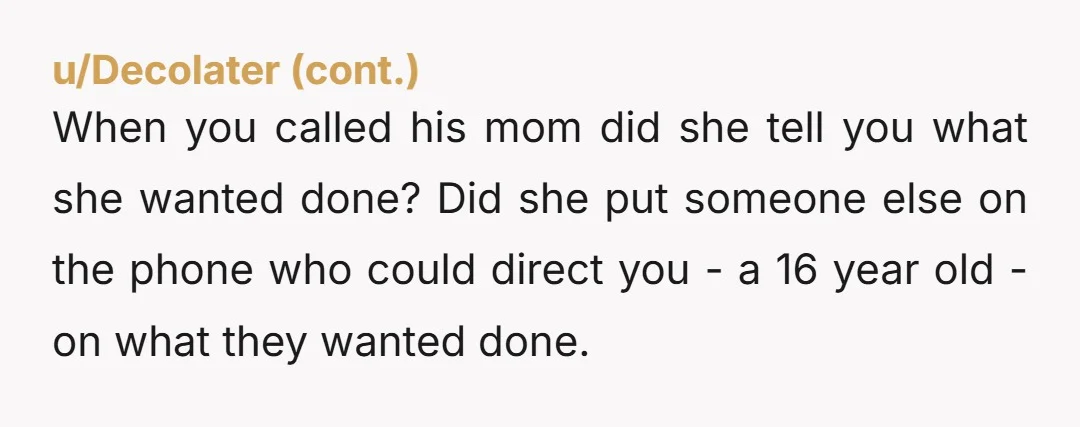 u/Kiloiki So you had to go to a friend's home because even your parents won't talk to you? I'm so sorry, you seem to be the most mature person in...
