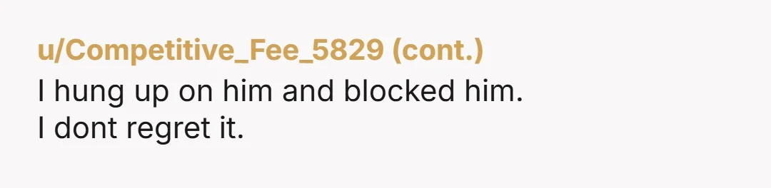 u/nlaak NTA He's a grown ass man, he can manage his own life.