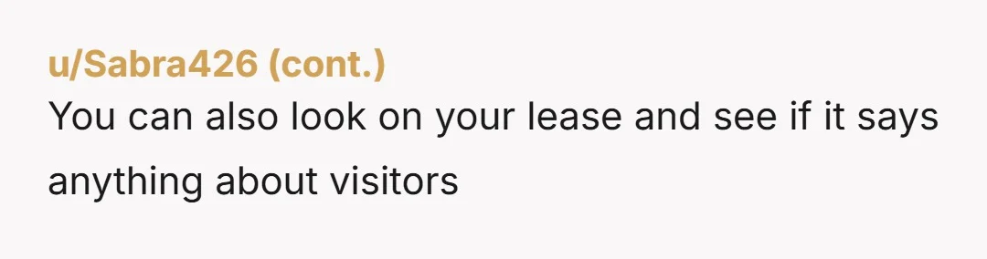 u/Own_Ad9686 Also since he is her guest, he should not be there if she isn’t there. You have been much more accepting of this than most of us would have...