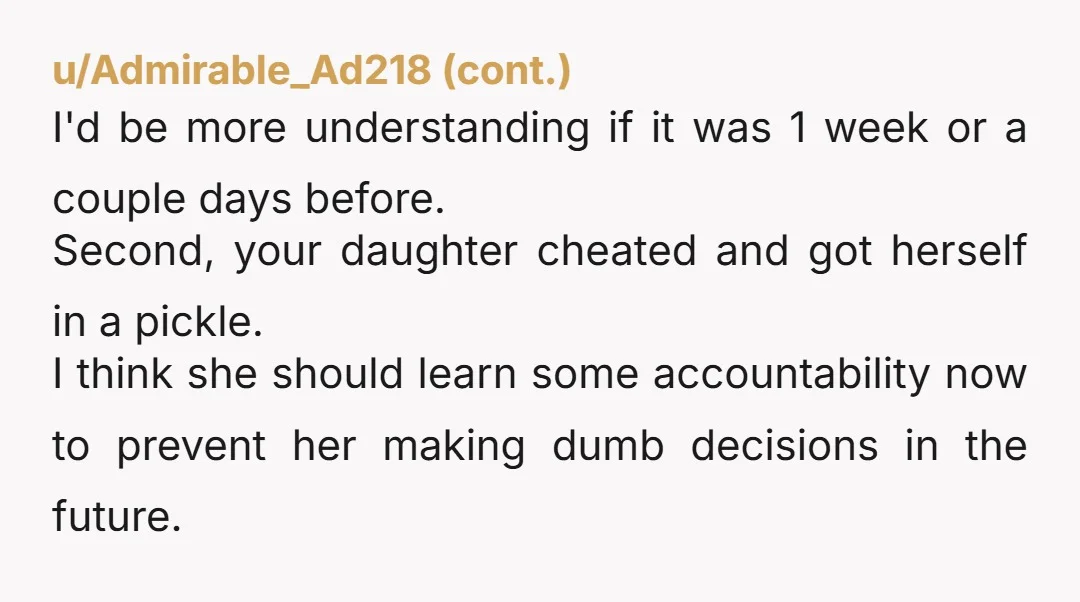 u/MogwaiPuppy If she doesn't pay you back, tell her it's her inheritance. She gets nothing else.
