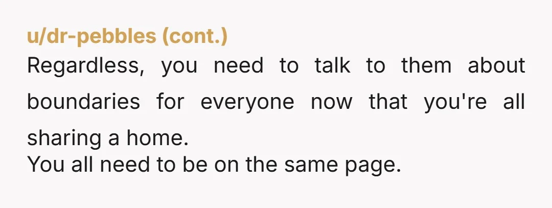 u/TrainerIll1720 Inviting yourself to stay at someone’s house, especially someone you barely know, is a huge breach of etiquette. Your home isn’t a free hotel just because their son lives...
