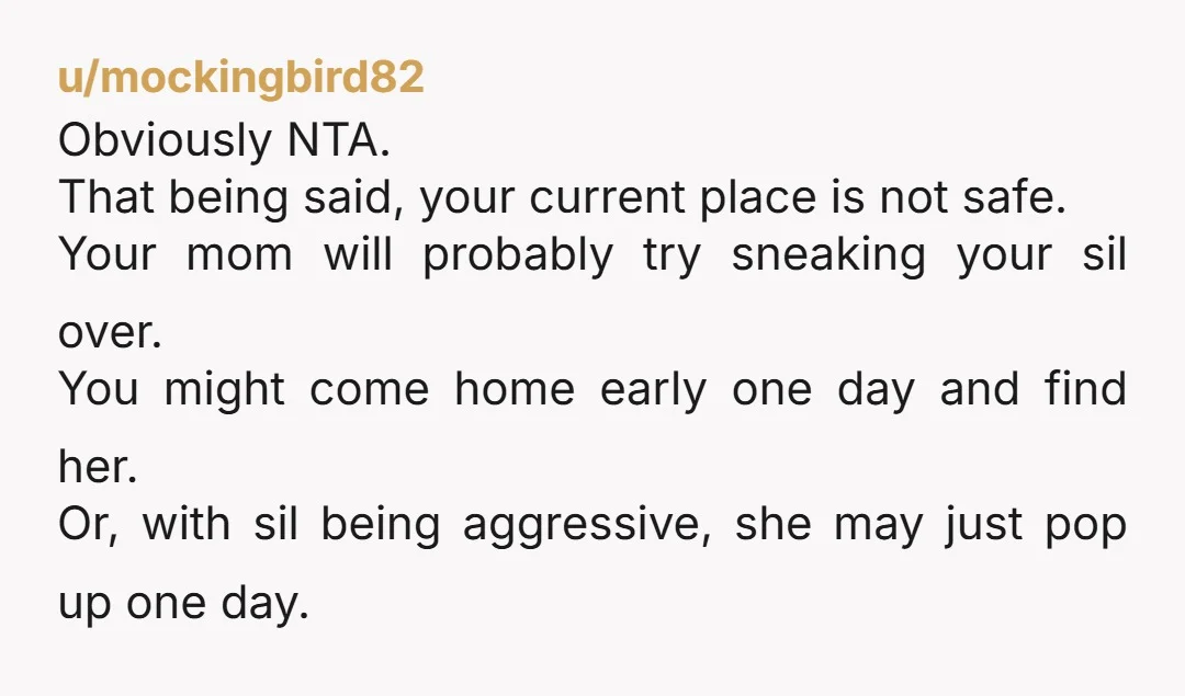 u/StellalunaStarr Idk how you even speak to your family anymore. Genuinely asking. They let her choke you.