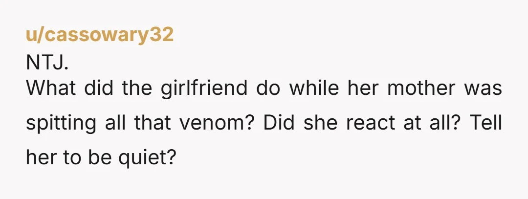 u/Ok_Raspberry_5655
I am kind of appalled that your brother’s girlfriend did not try to stop her stupidity
