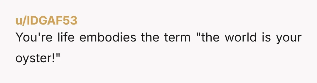 u/Hector2231 Glad it worked out in the end OP, in this life you never know when another opportunity would arise or if there ever be another opportunity. Glad you are...