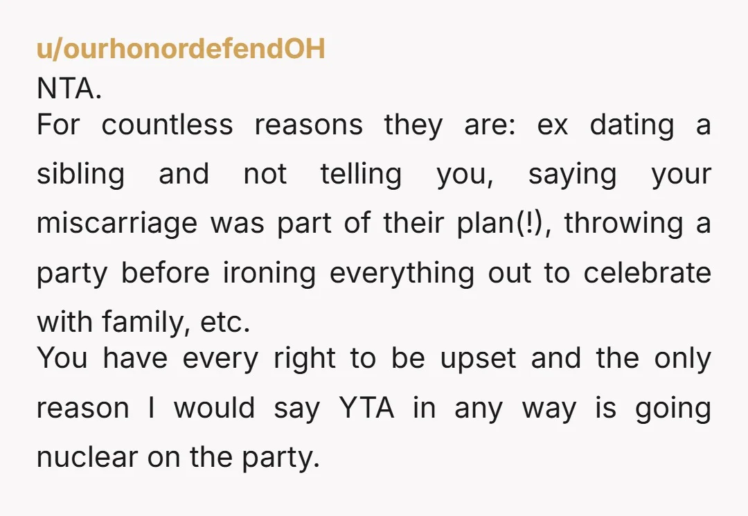u/GoldenTea999
NTA - they deserved it for their absolutely vile behaviour.