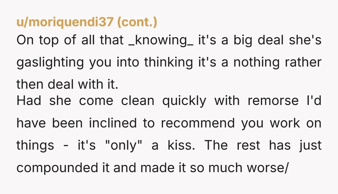 u/friendly-sam
What is she twelve? She "couldn't back out"? I call bs, dump her for being stupid.