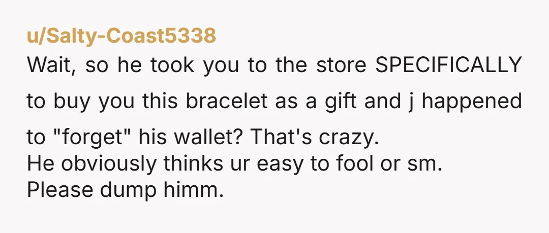 u/Obvious_Hope_1704 Okay, look, as a man who also moved up and wants to constantly buy my partner expensive and nice stuff with a pay jump, i can get wanting to...