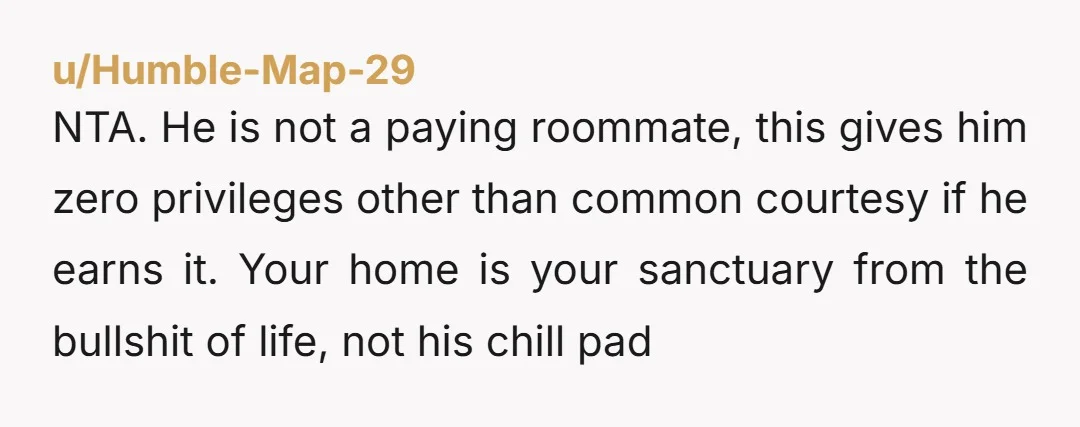 u/Militantignorance
"Communal" only applies to people who contribute to the community. He's a parasite.