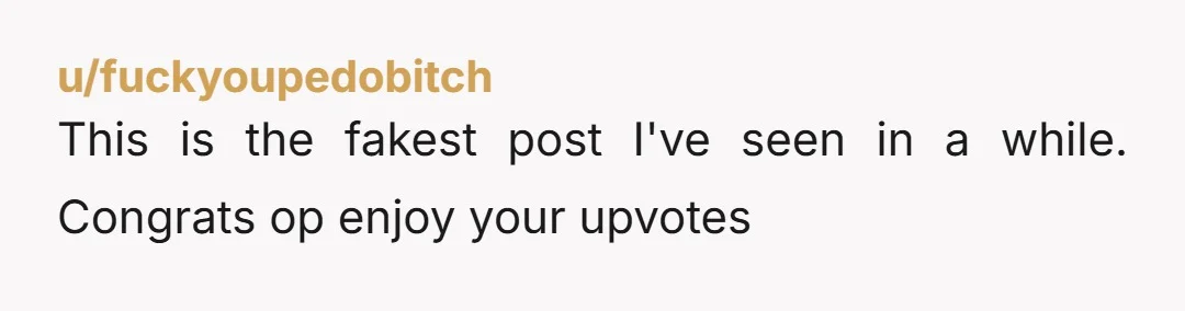 u/FlashyHeight9323 I want to say this is fake just because I think a normal person would have asked their coworkers first. Like Josh and his dicknprint MUST have been the...