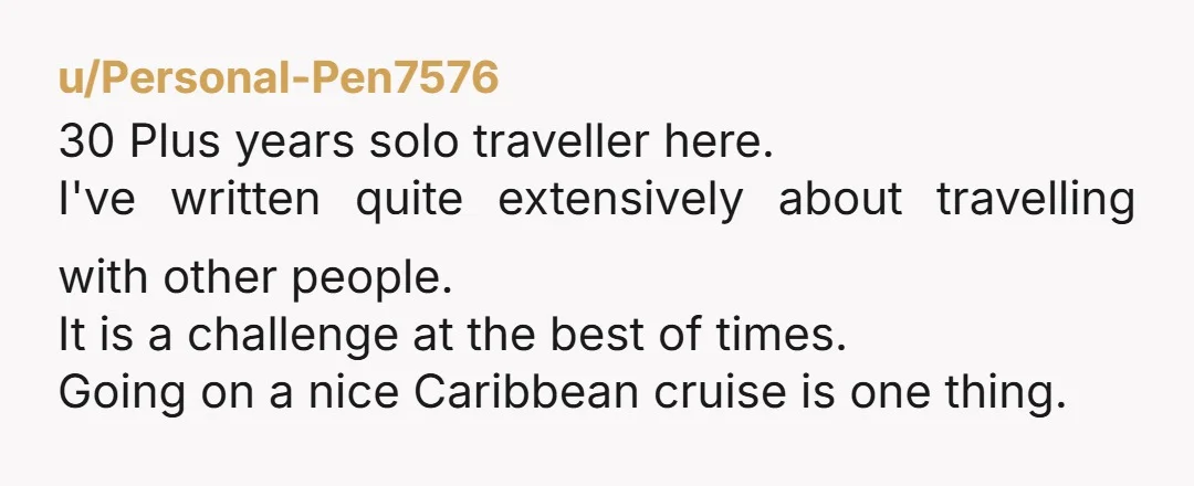 u/Traveling-Techie I knew you were screwed when you said you most of the planning and paying.